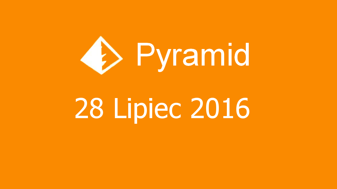 Microsoft solitaire collection - Pyramid - 28 Lipiec 2016