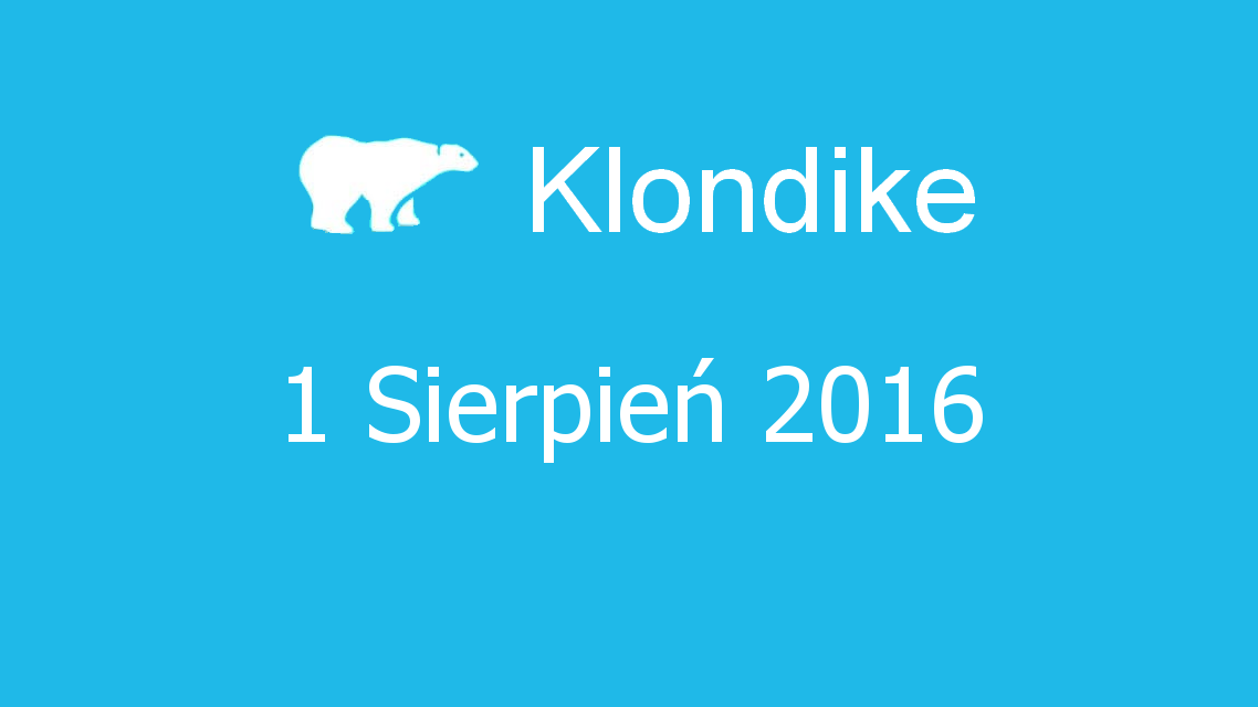 Microsoft solitaire collection - klondike - 01 Sierpień 2016