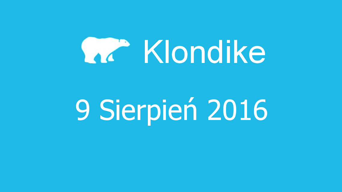 Microsoft solitaire collection - klondike - 09 Sierpień 2016