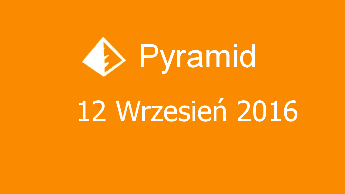 Microsoft solitaire collection - Pyramid - 12 Wrzesień 2016