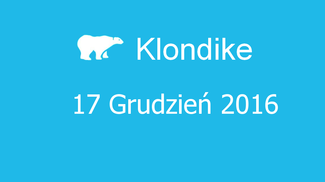 Microsoft solitaire collection - klondike - 17 Grudzień 2016