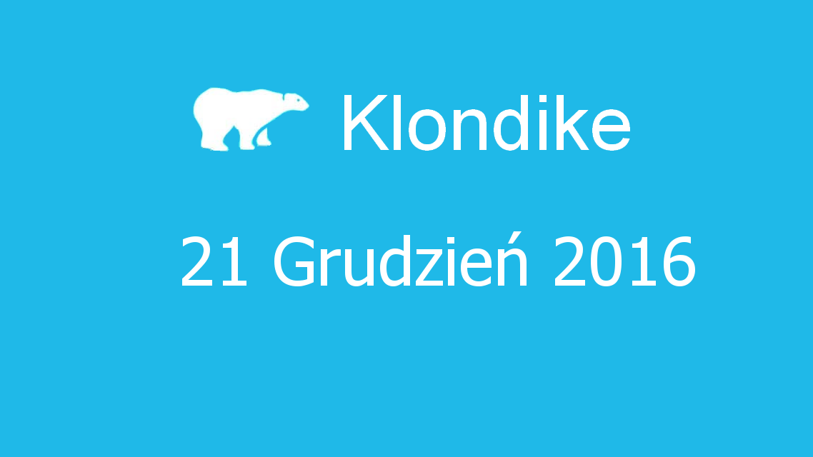 Microsoft solitaire collection - klondike - 21 Grudzień 2016