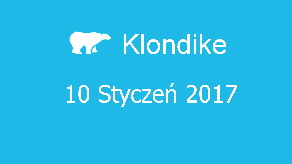 Microsoft solitaire collection - klondike - 10 Styczeń 2017