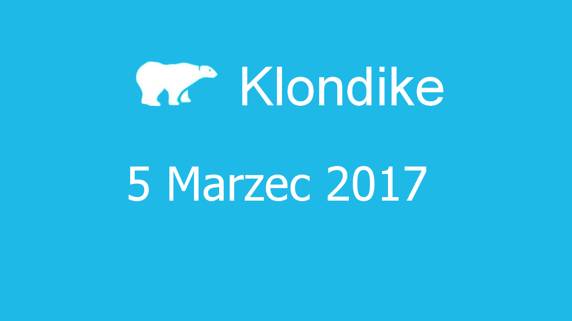 Microsoft solitaire collection - klondike - 05 Marzec 2017