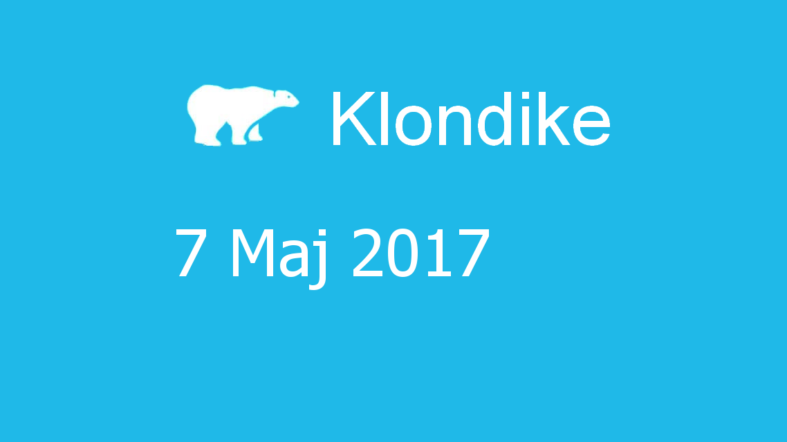 Microsoft solitaire collection - klondike - 07 Maj 2017