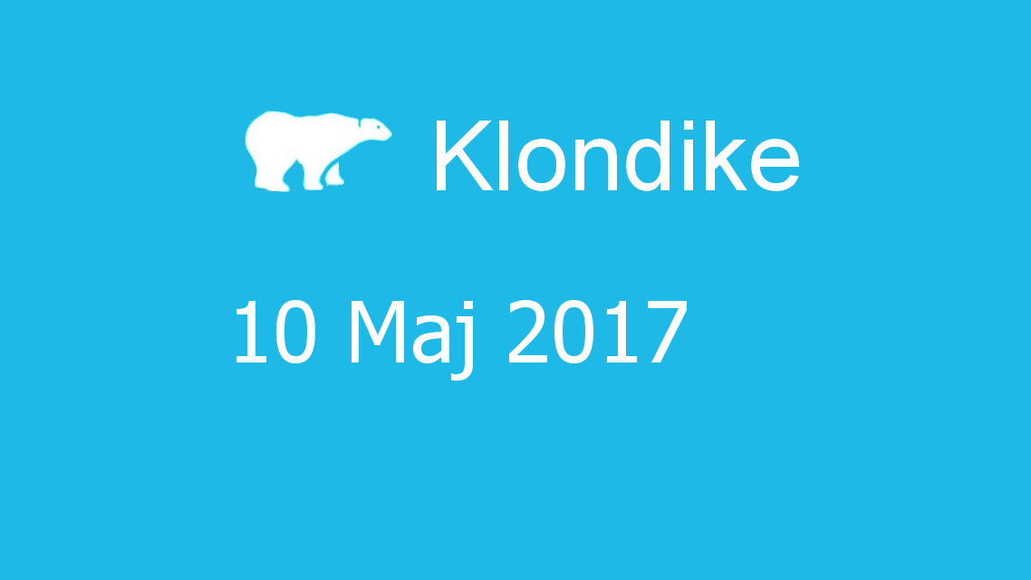 Microsoft solitaire collection - klondike - 10 Maj 2017