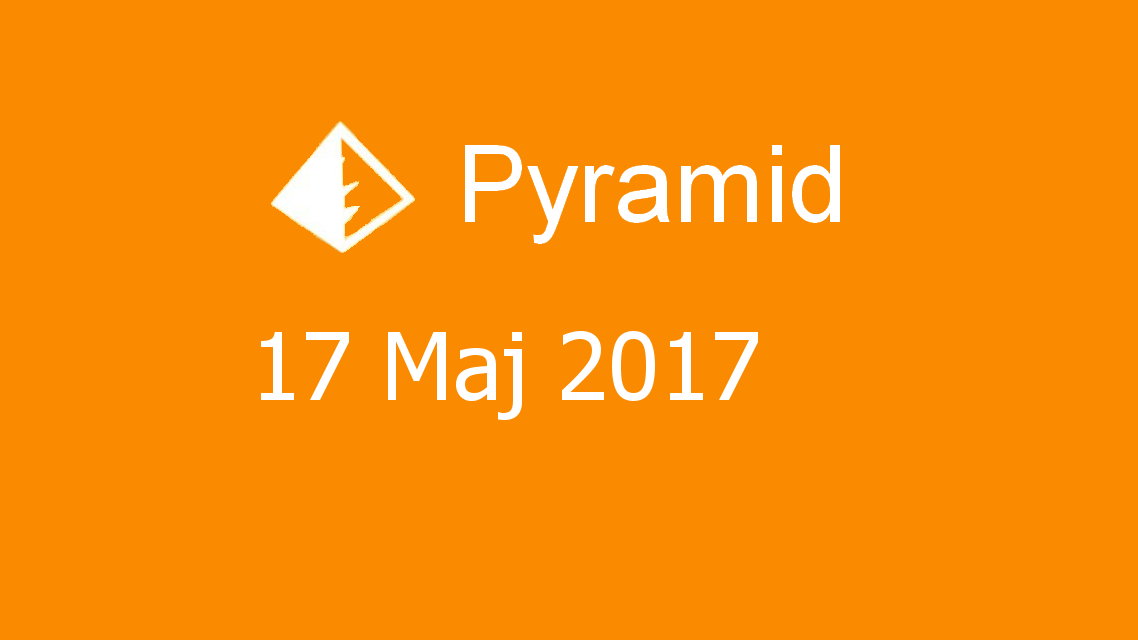 Microsoft solitaire collection - Pyramid - 17 Maj 2017