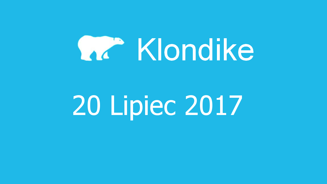 Microsoft solitaire collection - klondike - 20 Lipiec 2017