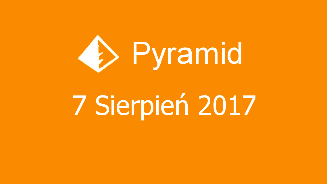 Microsoft solitaire collection - Pyramid - 07 Sierpień 2017