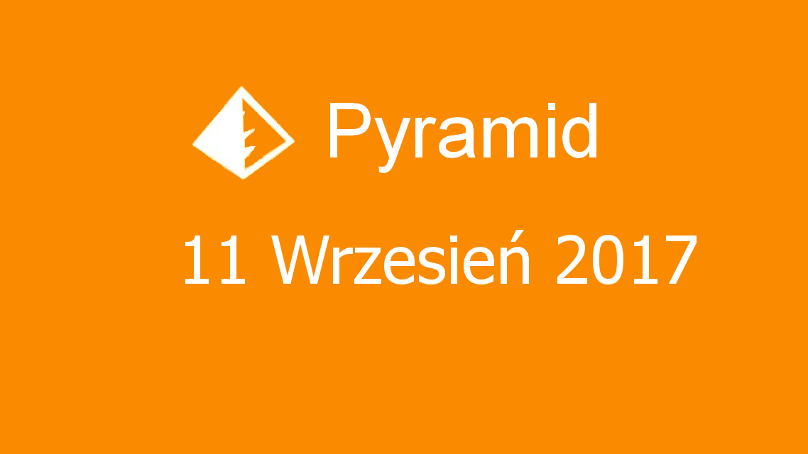Microsoft solitaire collection - Pyramid - 11 Wrzesień 2017