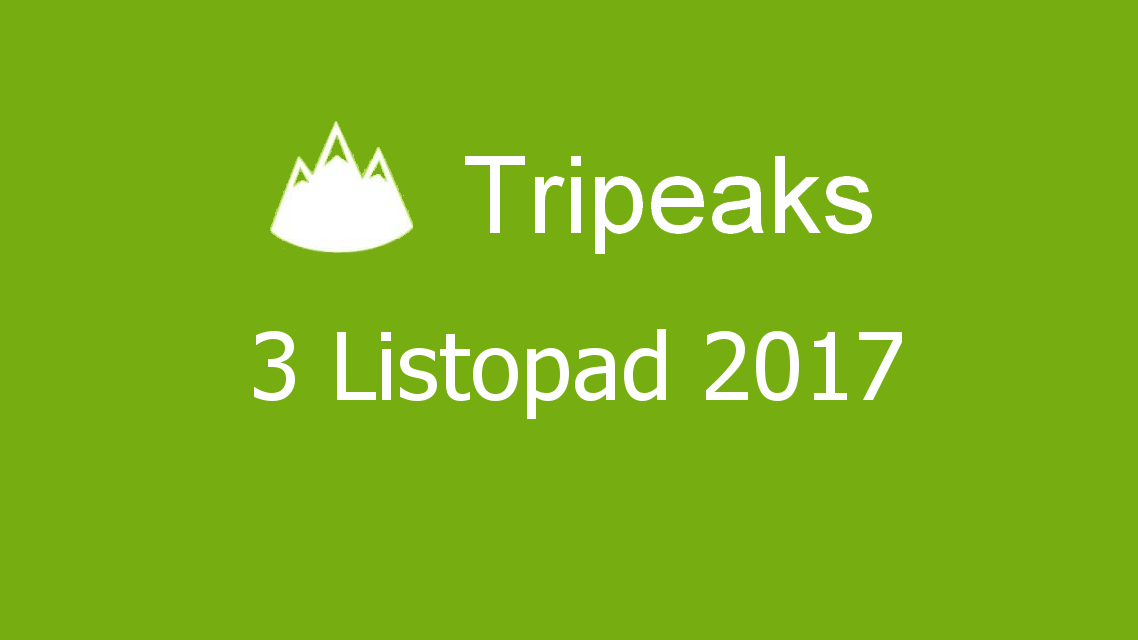 Microsoft solitaire collection - Tripeaks - 03 Listopad 2017
