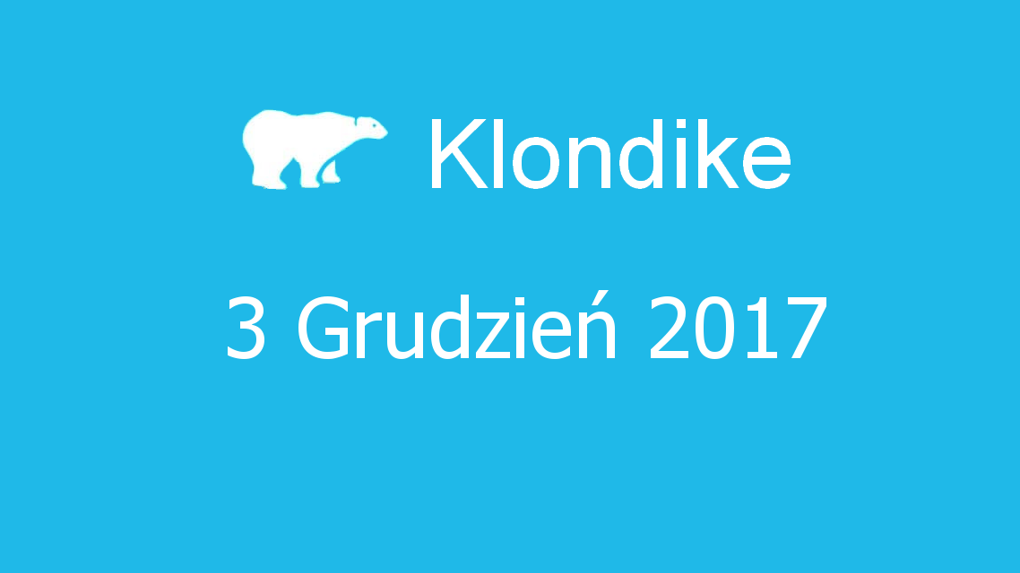 Microsoft solitaire collection - klondike - 03 Grudzień 2017