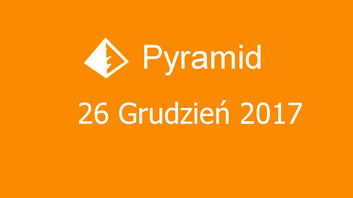 Microsoft solitaire collection - Pyramid - 26 Grudzień 2017