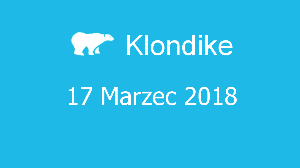 Microsoft solitaire collection - klondike - 17 Marzec 2018