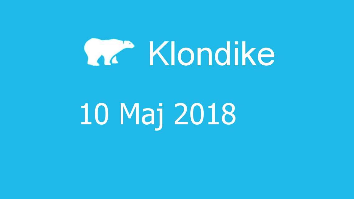 Microsoft solitaire collection - klondike - 10 Maj 2018