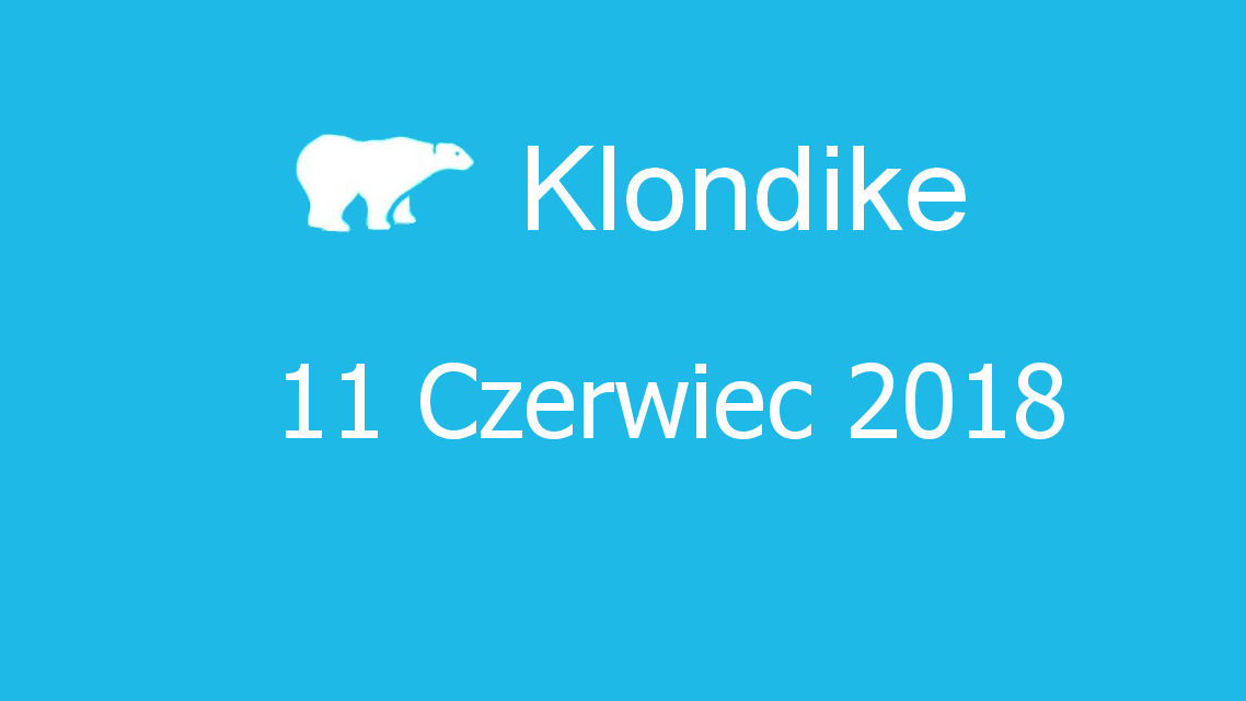 Microsoft solitaire collection - klondike - 11 Czerwiec 2018