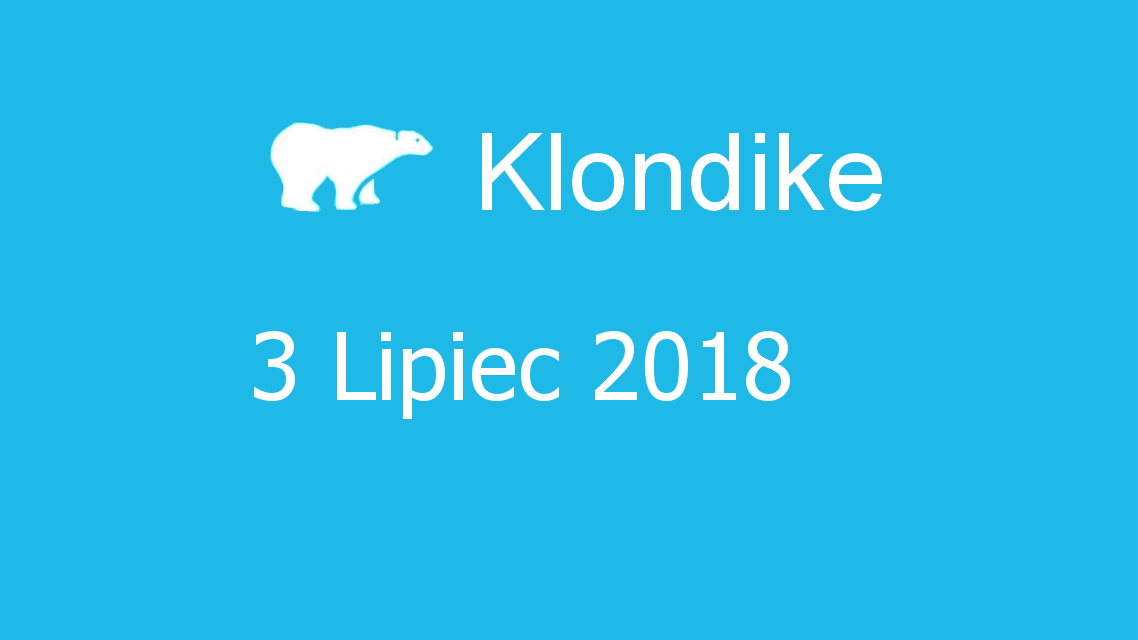 Microsoft solitaire collection - klondike - 03 Lipiec 2018
