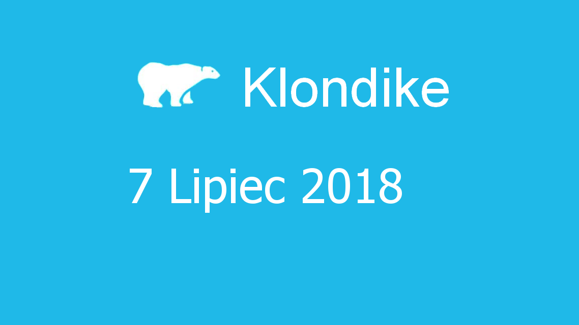 Microsoft solitaire collection - klondike - 07 Lipiec 2018