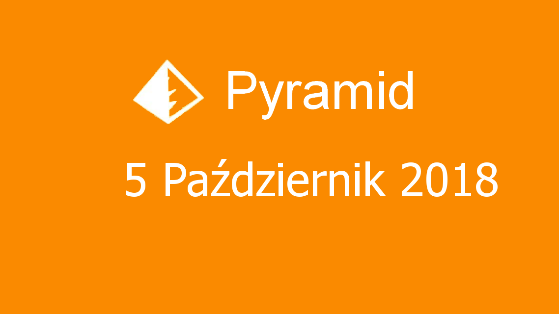 Microsoft solitaire collection - Pyramid - 05 Październik 2018