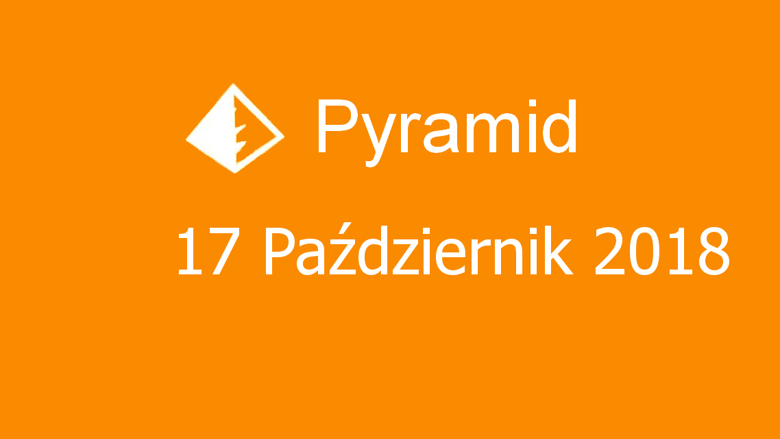 Microsoft solitaire collection - Pyramid - 17 Październik 2018
