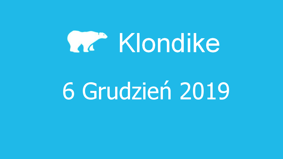 Microsoft solitaire collection - klondike - 06 Grudzień 2019