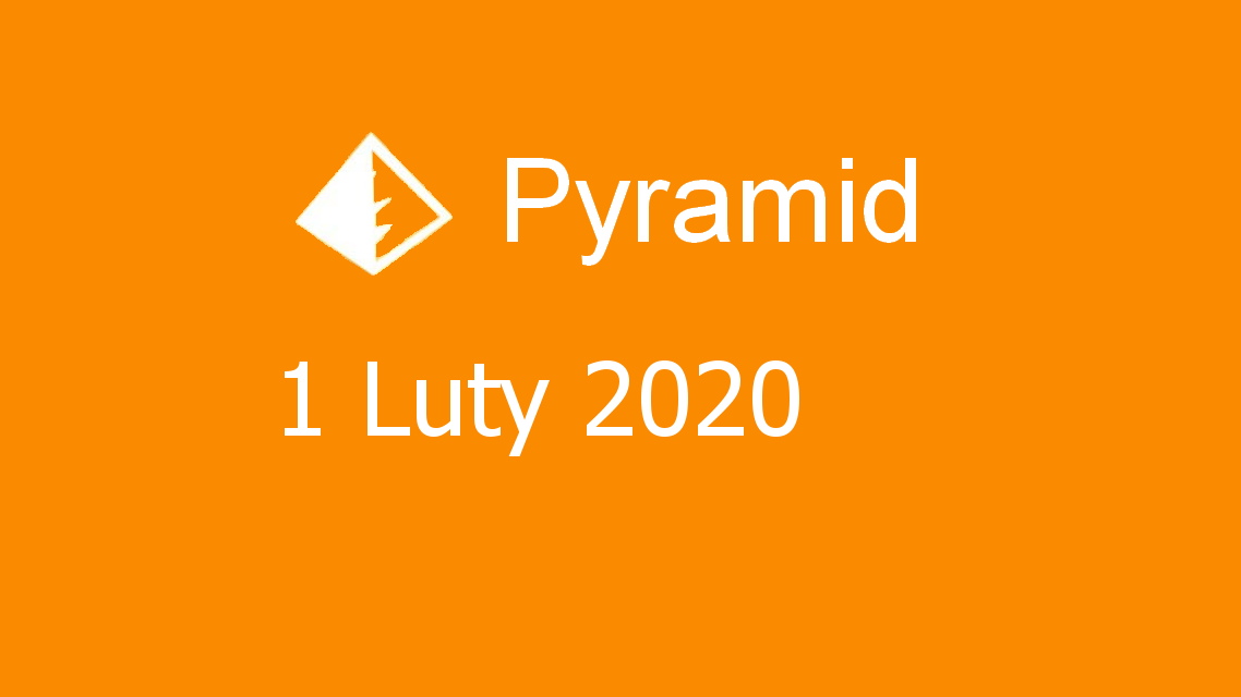 Microsoft solitaire collection - Pyramid - 01 Luty 2020