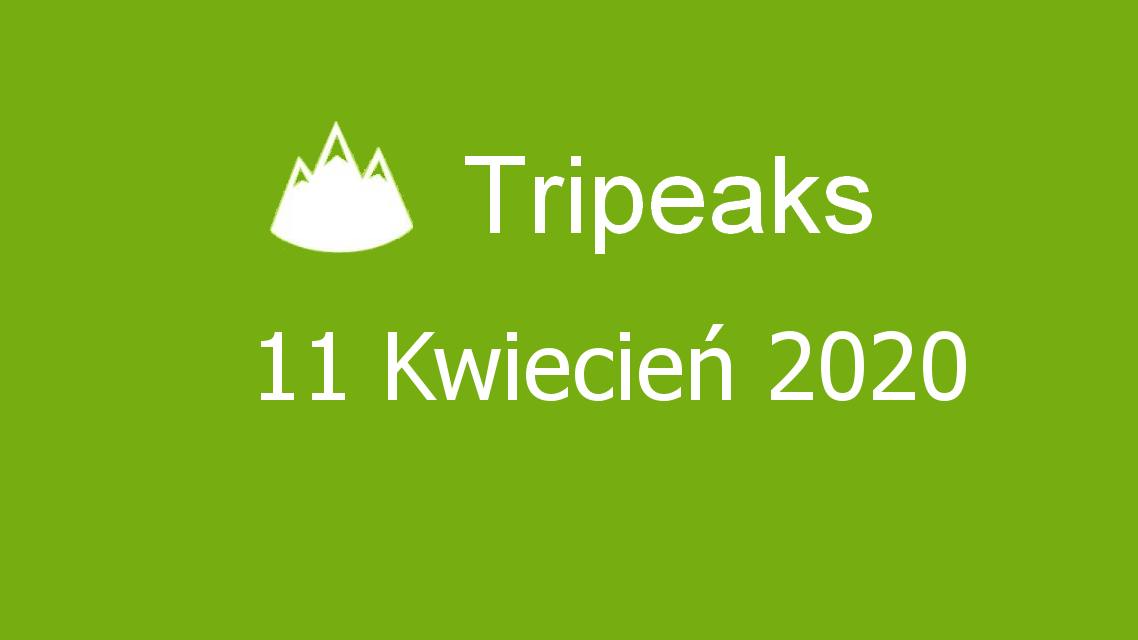 Microsoft solitaire collection - Tripeaks - 11 Kwiecień 2020