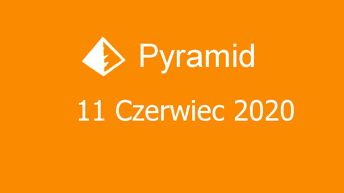 Microsoft solitaire collection - Pyramid - 11 Czerwiec 2020