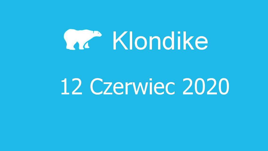 Microsoft solitaire collection - klondike - 12 Czerwiec 2020