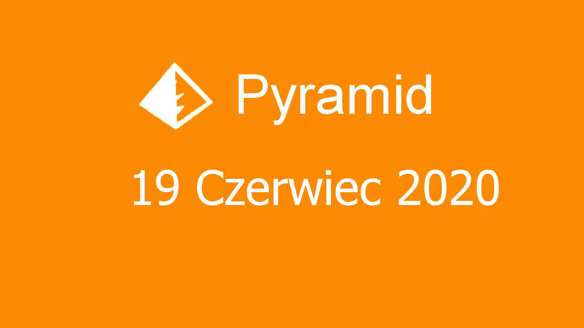 Microsoft solitaire collection - Pyramid - 19 Czerwiec 2020