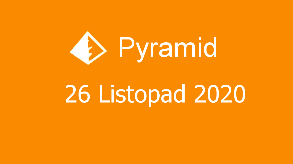 Microsoft solitaire collection - Pyramid - 26 Listopad 2020