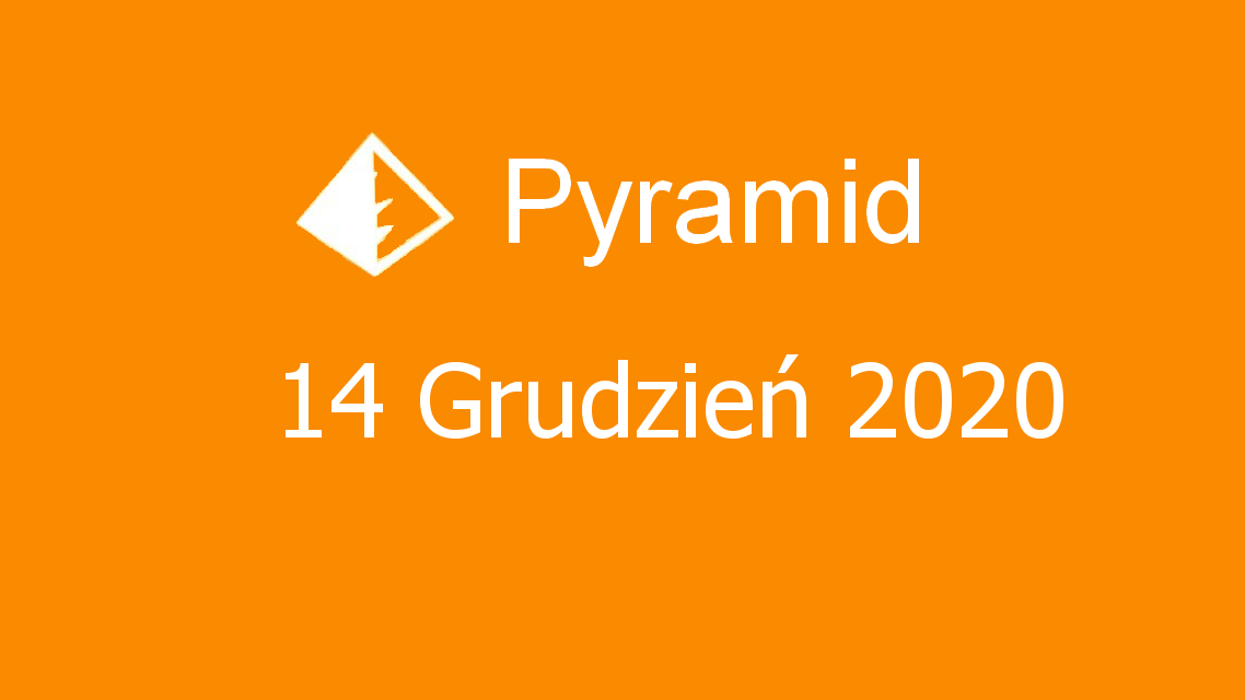 Microsoft solitaire collection - Pyramid - 14 Grudzień 2020