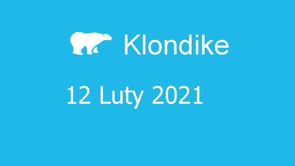 Microsoft solitaire collection - klondike - 12 luty 2021