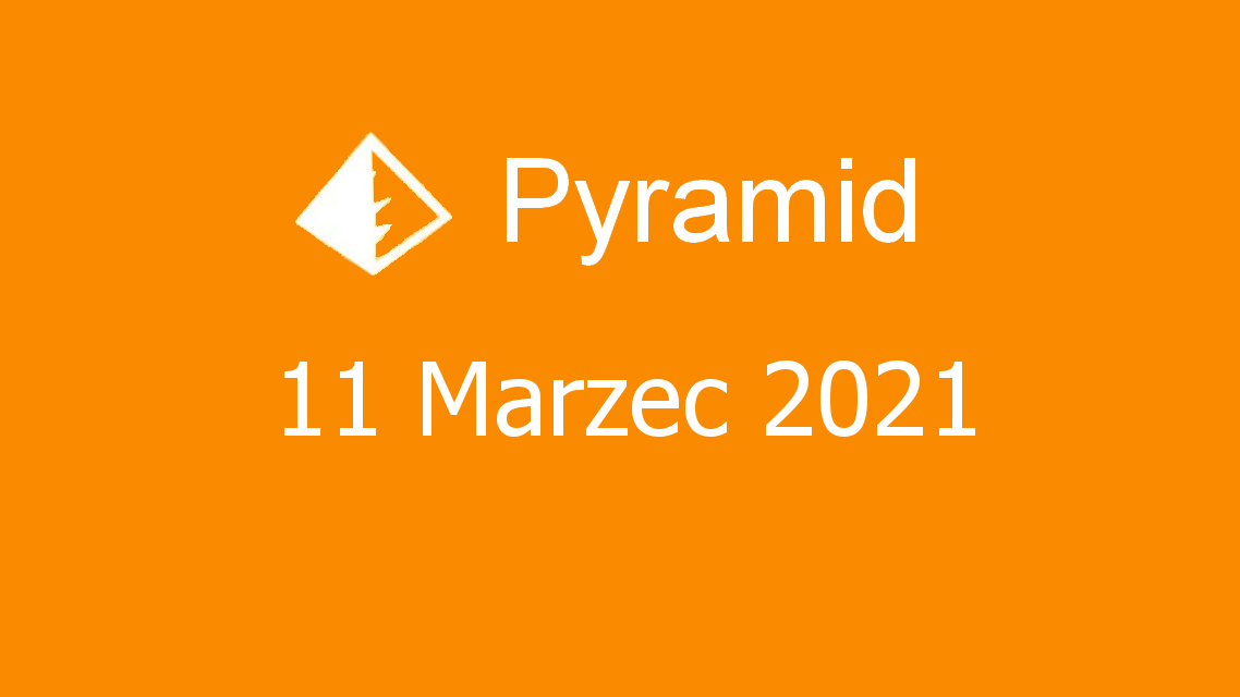 Microsoft solitaire collection - pyramid - 11 marzec 2021