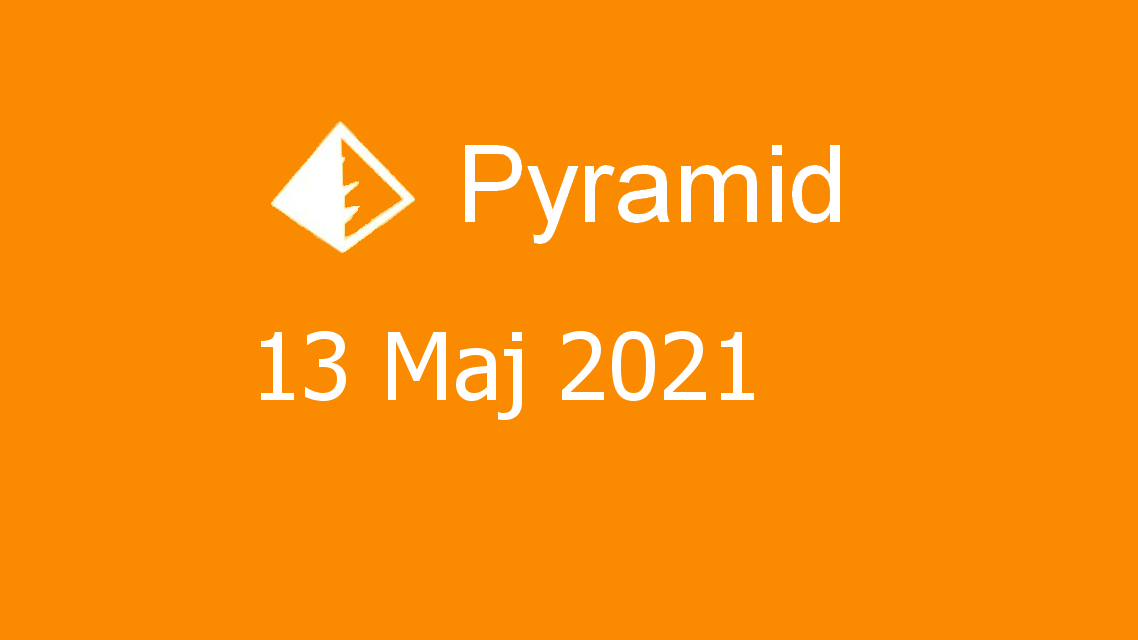 Microsoft solitaire collection - pyramid - 13 maj 2021