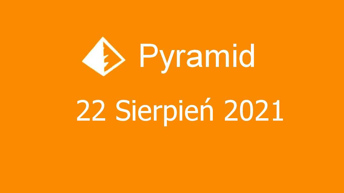 Microsoft solitaire collection - pyramid - 22 sierpień 2021