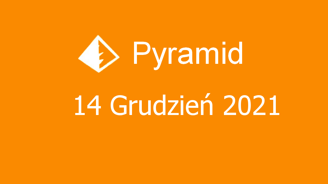 Microsoft solitaire collection - pyramid - 14 grudzień 2021