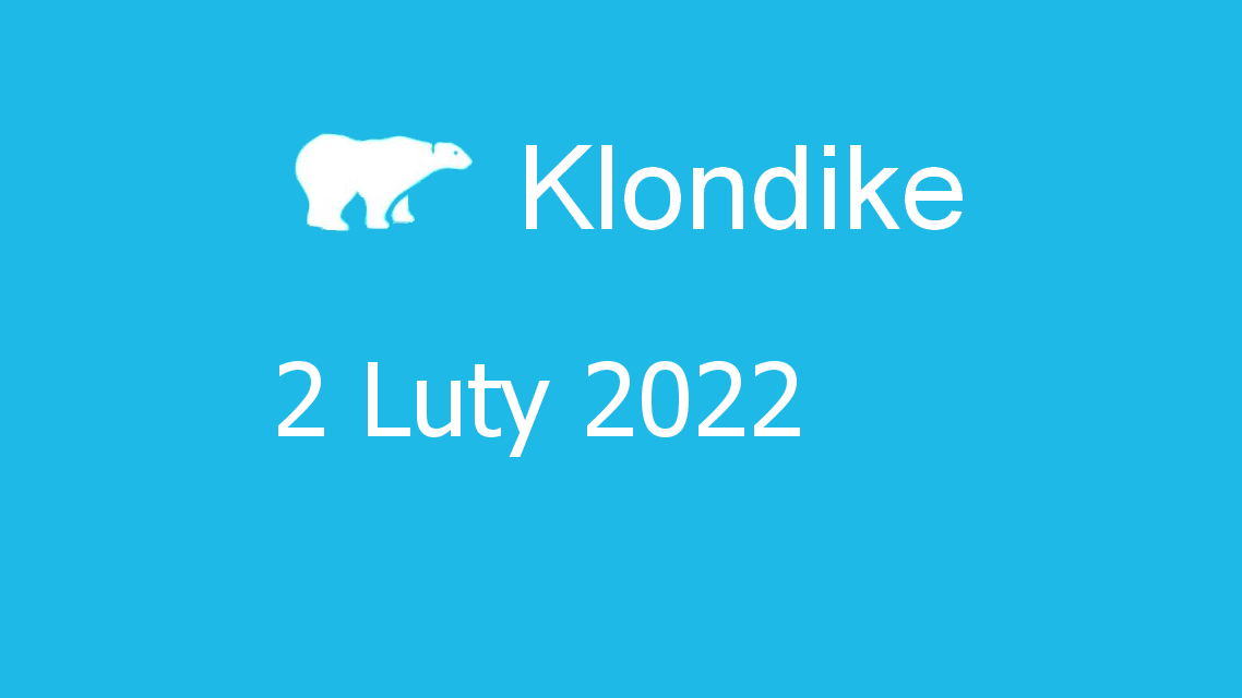 Microsoft solitaire collection - klondike - 02 luty 2022