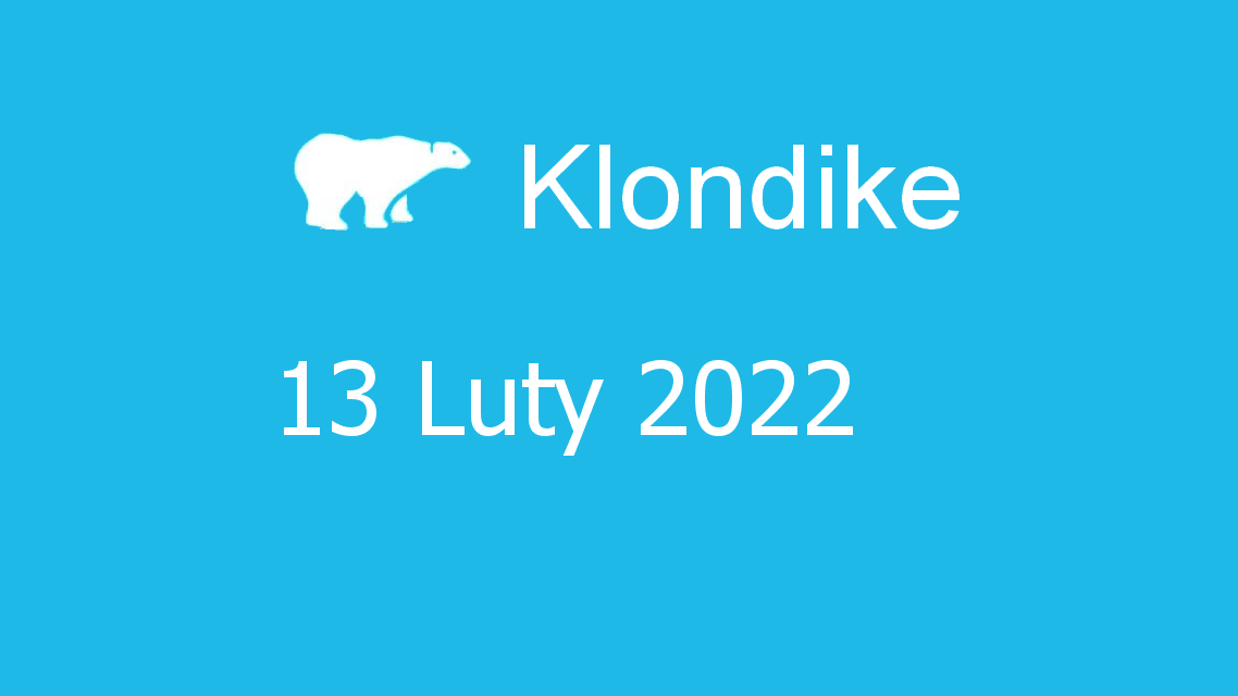 Microsoft solitaire collection - klondike - 13 luty 2022