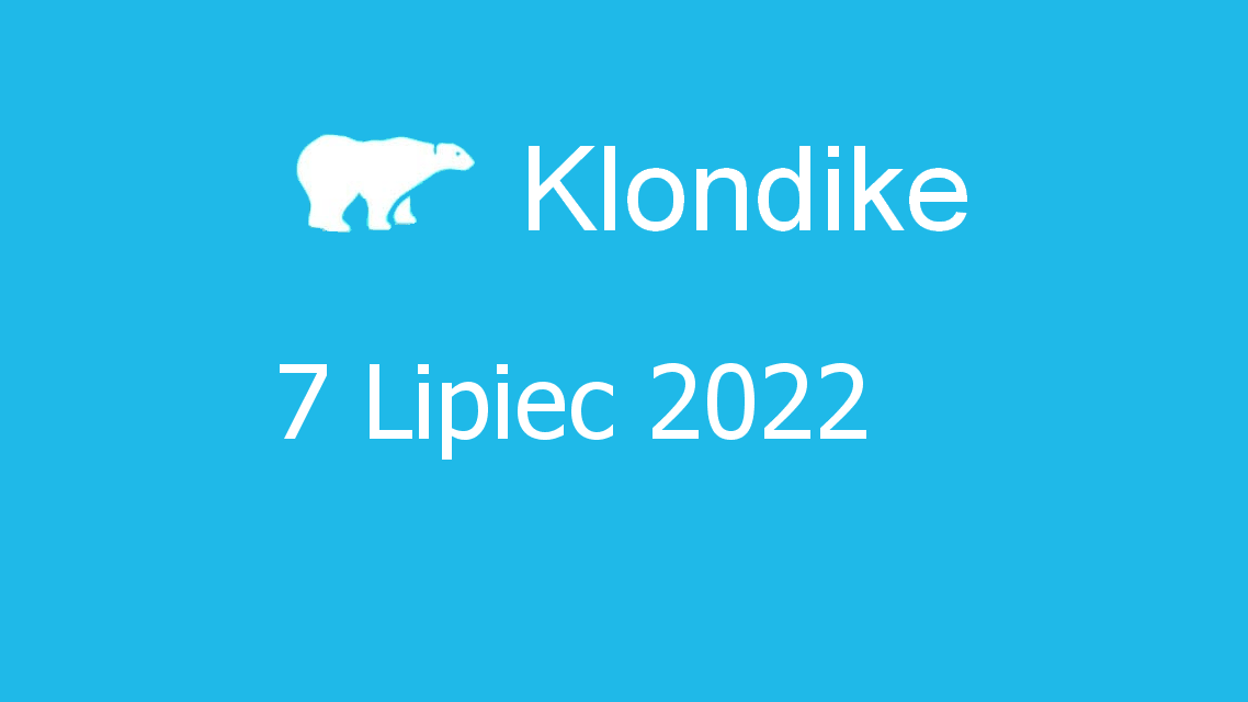 Microsoft solitaire collection - klondike - 07 lipiec 2022