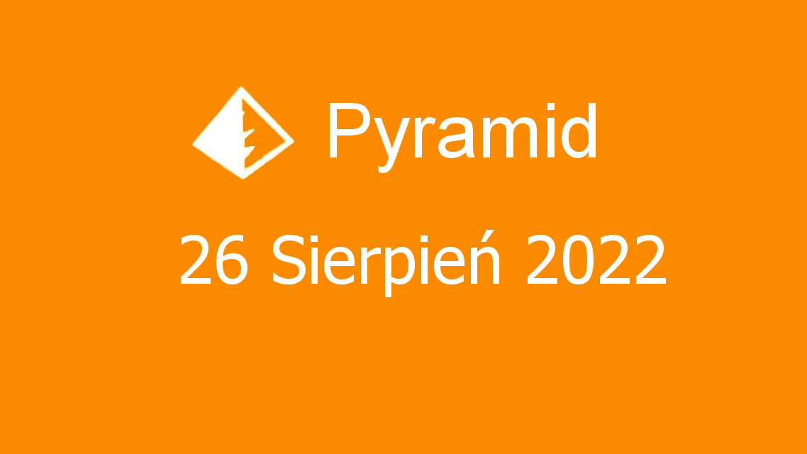 Microsoft solitaire collection - pyramid - 26 sierpień 2022