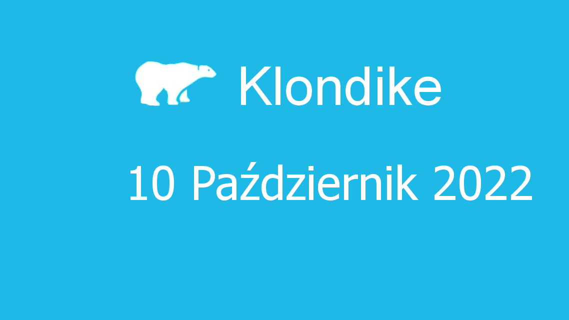 Microsoft solitaire collection - klondike - 10 październik 2022