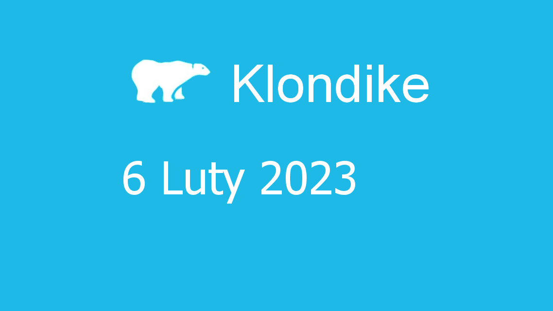 Microsoft solitaire collection - klondike - 06 luty 2023