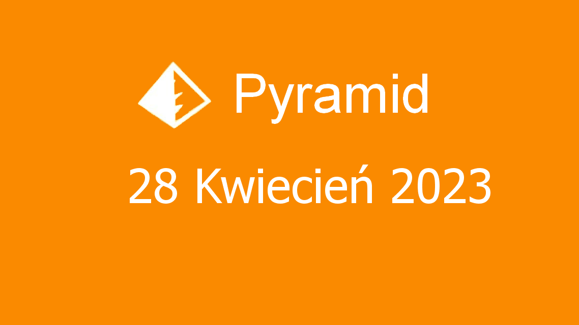Microsoft solitaire collection - pyramid - 28 kwiecień 2023