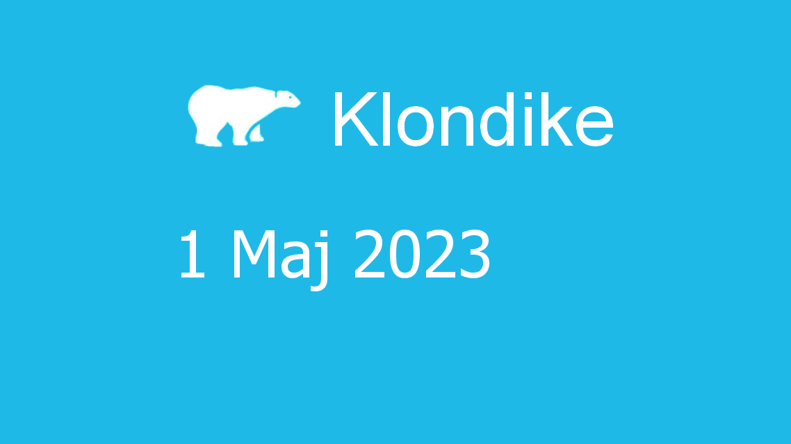 Microsoft solitaire collection - klondike - 01 maj 2023